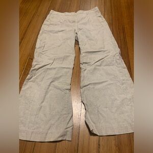 Valentino Wide Leg Linen Pants